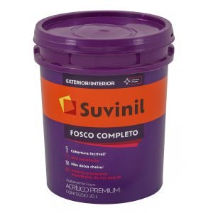 Tinta Acrilica Fosco Premium Branco Neve 20L Suvinil