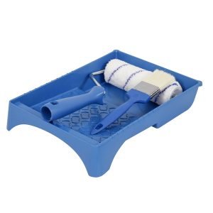 Kit Pintura 3 Peças Bandeja, Rolo 18cm e Pincel 5cm Dexter
