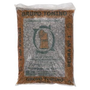Pedra Britada 1 Saco 20kg Grupo Tomino