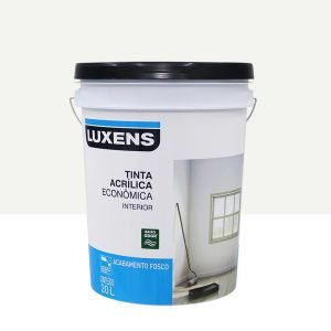 Tinta Acrílica Fosco Econômica Branco 20L Luxens